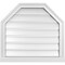 Ekena Millwork Octagonal Top Surface Mount PVC Gable Vent w/ 2"W x 2"P Brickmould Sill Frame, 26"W x 24"H GVPOT26X2403SF - alternate 1
